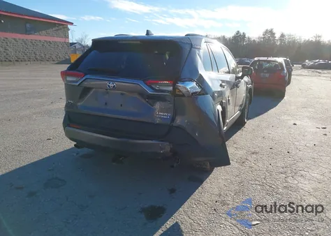 2020 Toyota Rav4 Hybrid Limited из США, поврежденный, VIN JTMDWRFV3LD526711